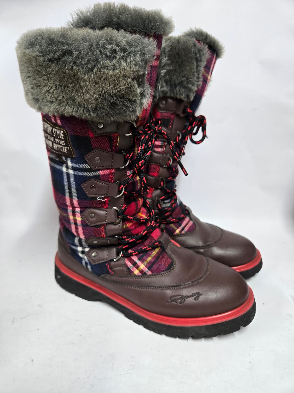 FUBU 여성 털 부츠 230mm 상품이미지1