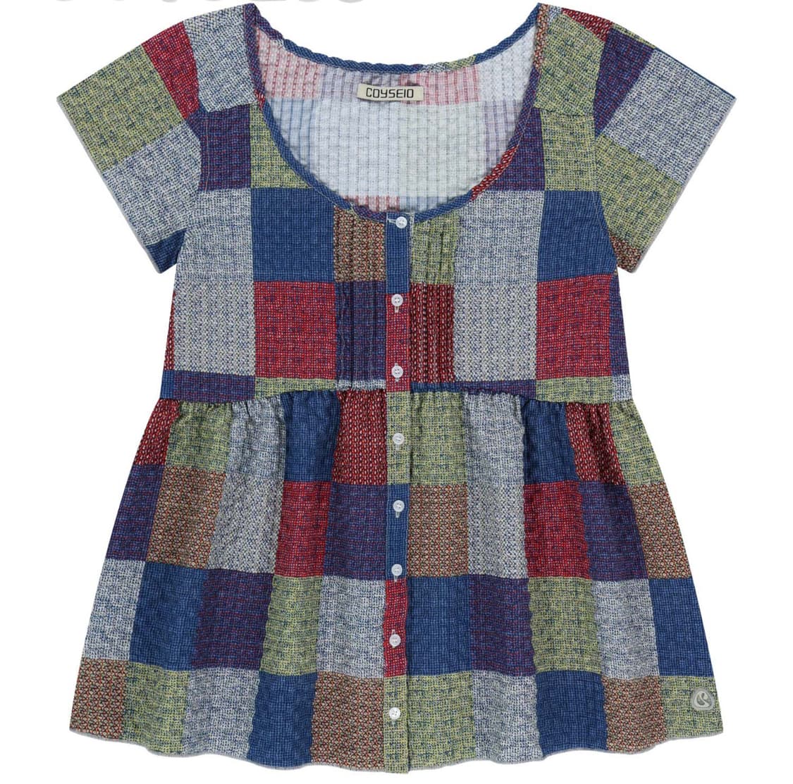 코이세이오 핀턱 블라우스 상품이미지1