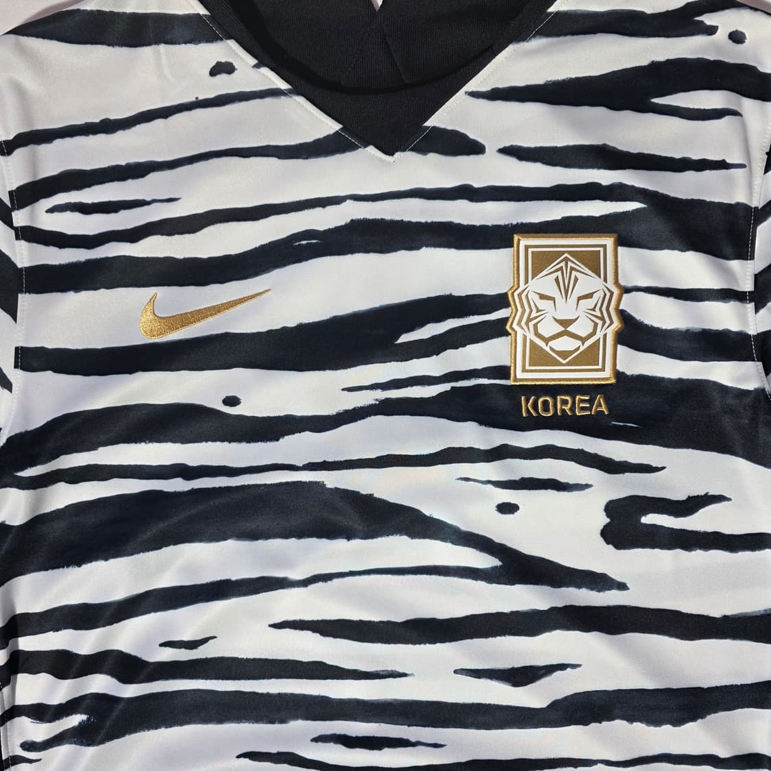 [XL]나이키 대한민국 국대 20-22 지브라 반팔 유니폼 져지(새상품) 상품이미지3