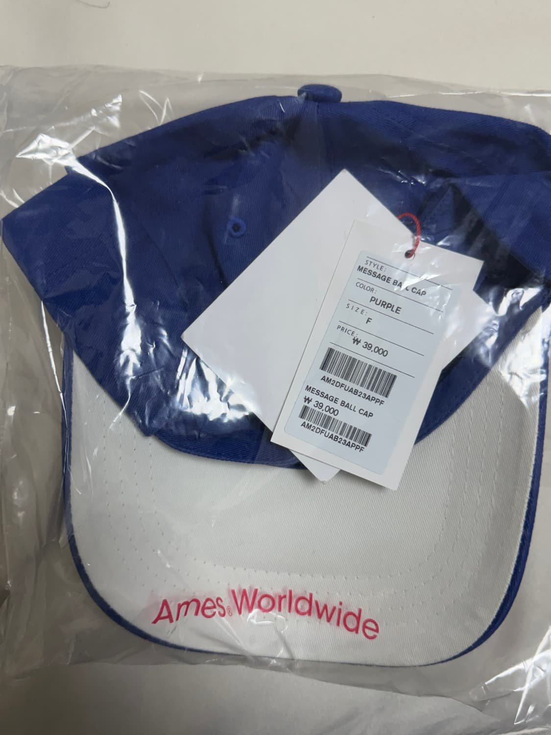 아메스 월드와이드 볼캡 상품이미지2