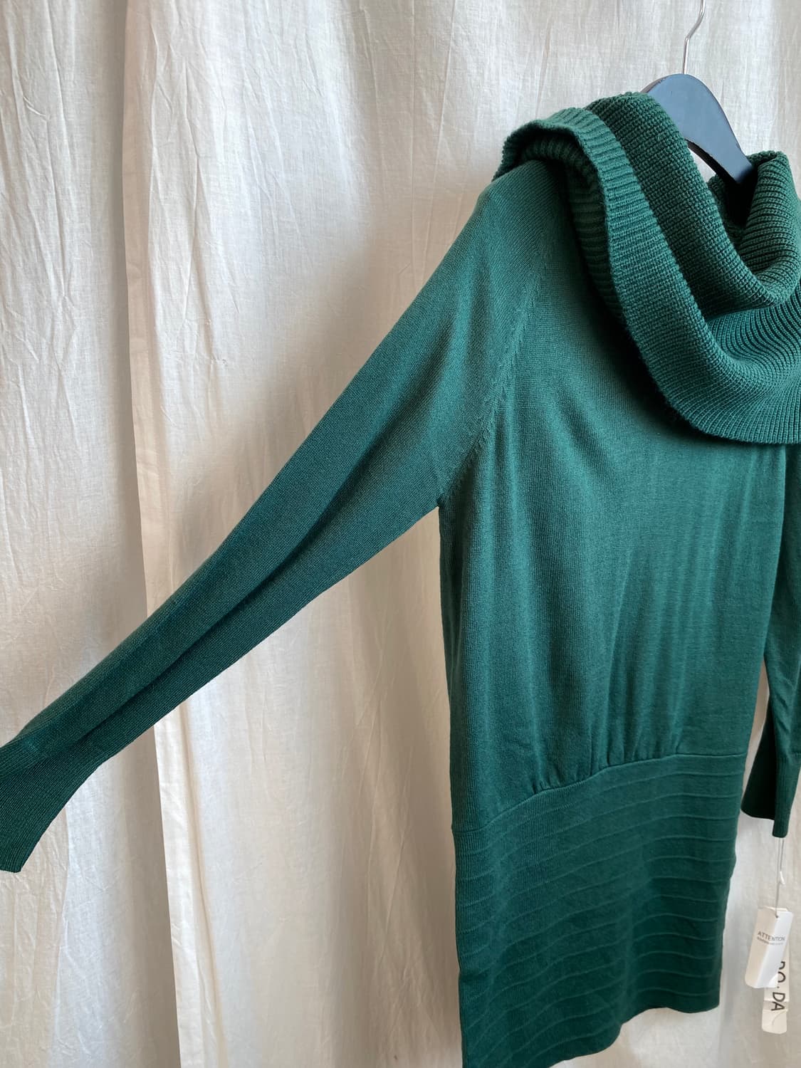 LA DO DA 청록 하이넥 니트(M/미사용품) 상품이미지6