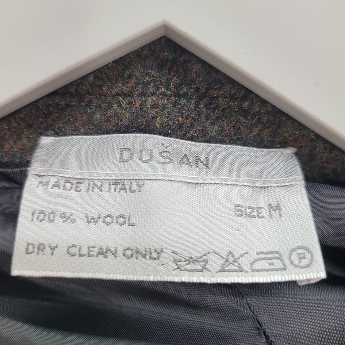 DUSAN 두산 울100% made in Italy 정장 자켓 재킷 M 상품이미지6