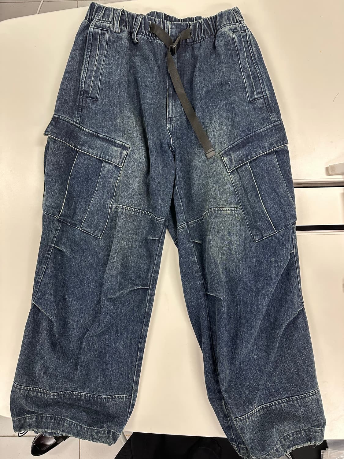 [3] 해칭룸 Mil Pants Denim Blue 상품이미지3