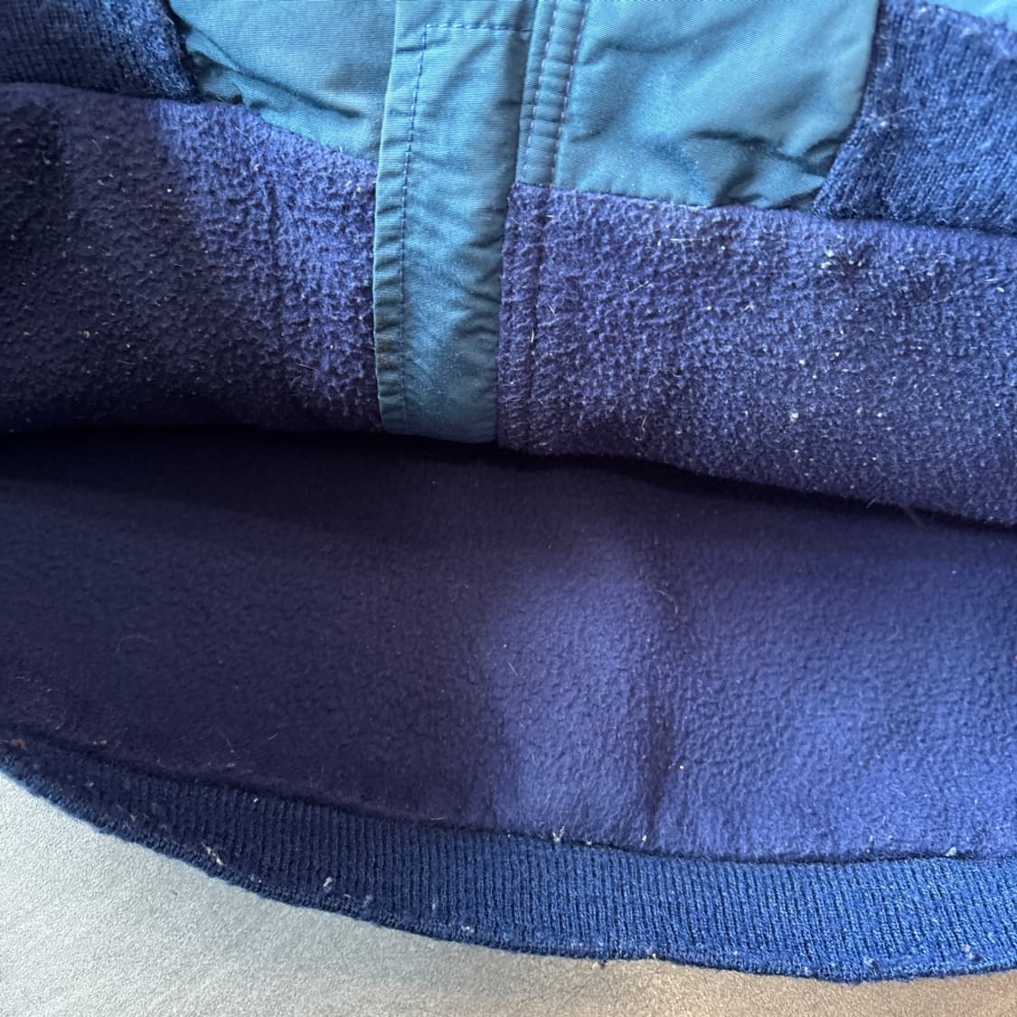 90년대 미국 생산 울리치 다크블루 웜업 자켓 상품이미지7