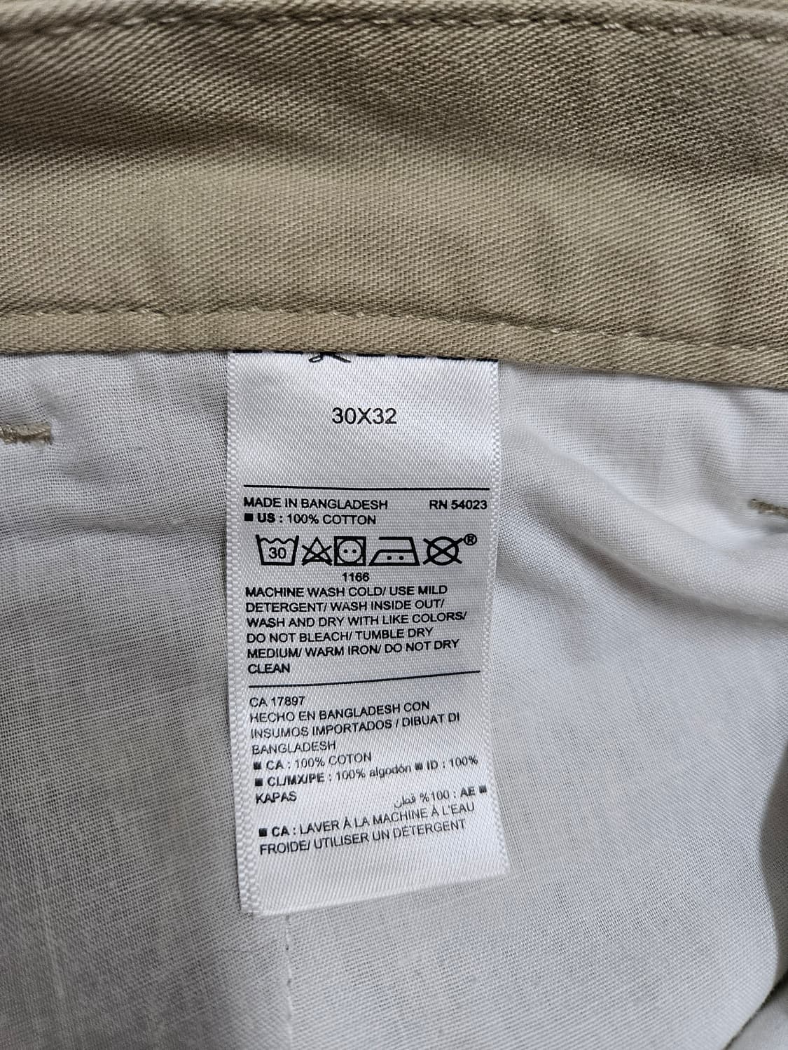 올드네이비 코튼 팬츠 30X32 상품이미지4