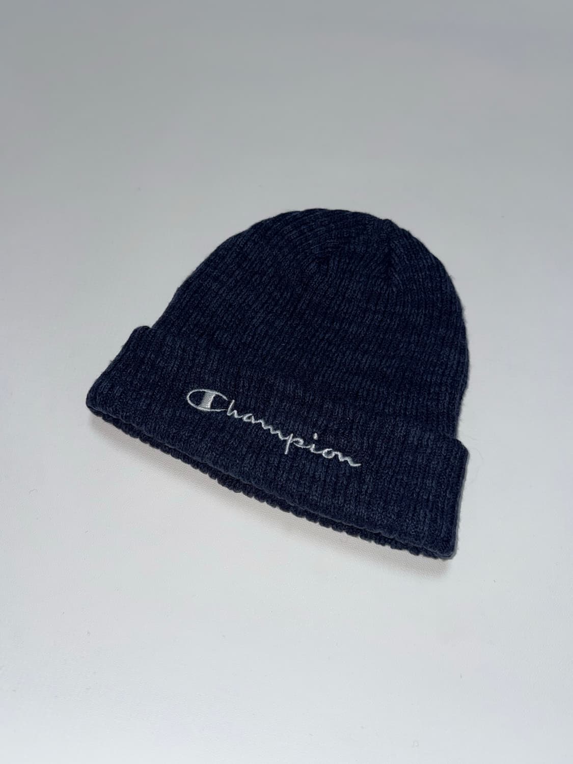 빈티지 챔피온 스크립트 로고 비니  상품이미지3