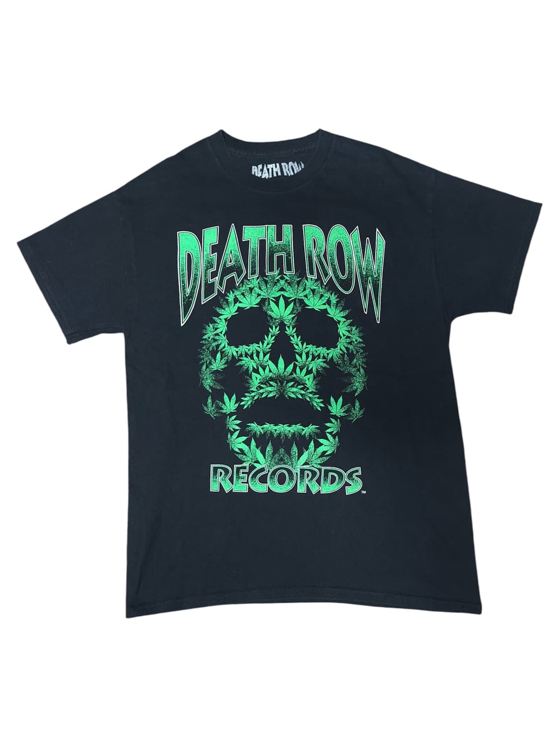 Death Row Records 마리화나 해골 티셔츠 상품이미지1