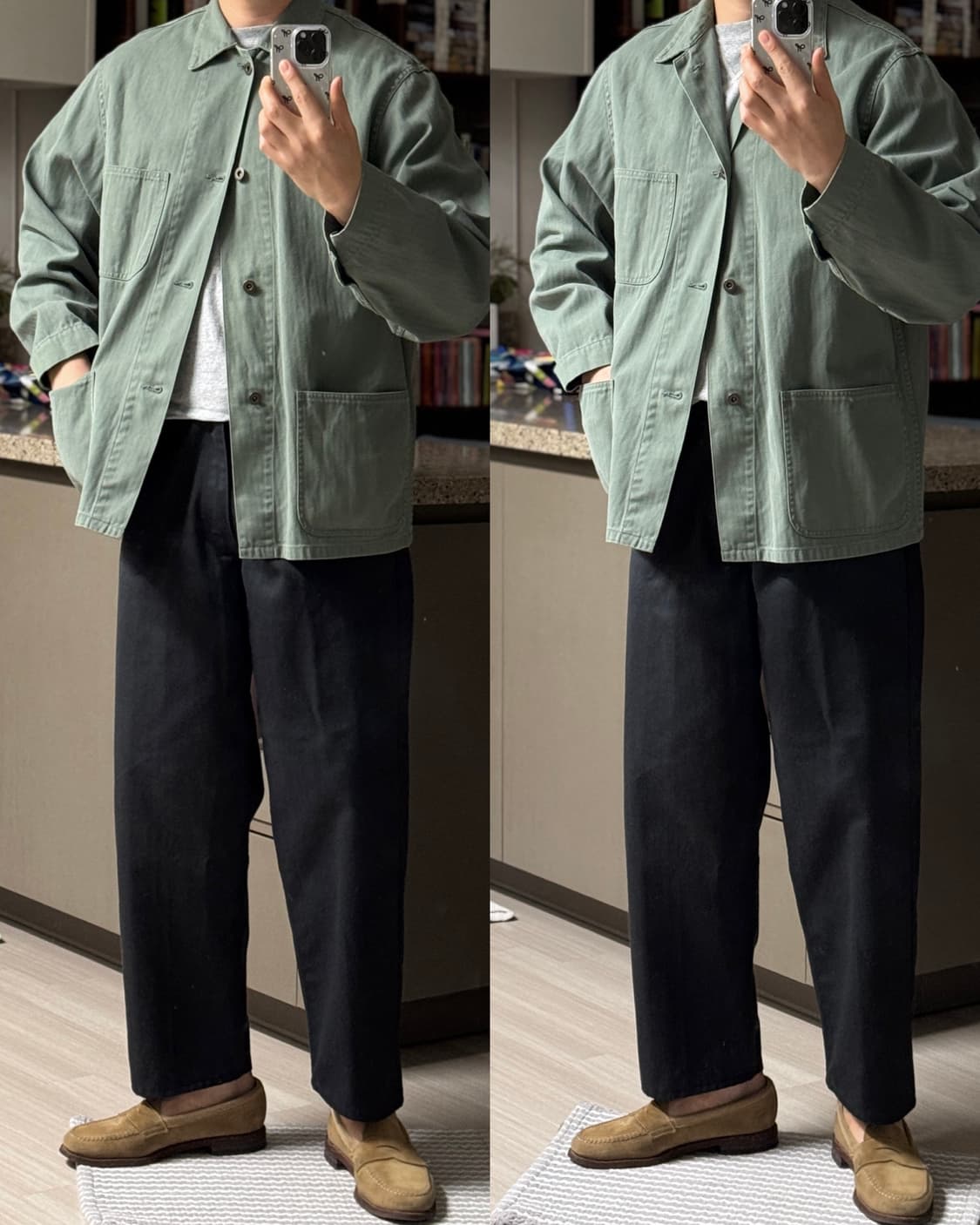 블럼스 코튼 헤링본 트윌 초어 자켓 3사이즈 상품이미지1