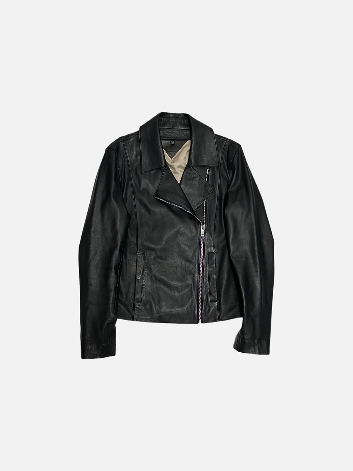 마시모 두띠 massimo dutti 양가죽 레더 라이더 자켓 상품이미지2