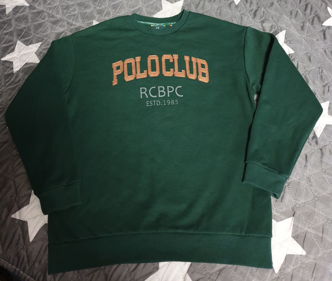 폴로클럽 로얄 컨트리 클래식 기모 맨투맨 다크그린 (L) 상품이미지1