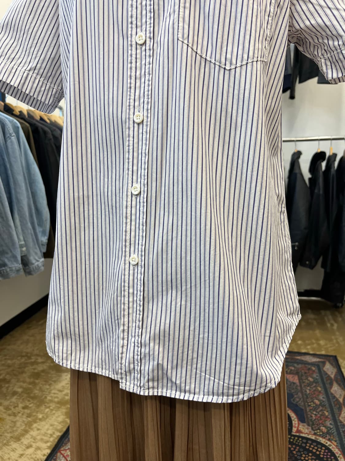 리바이스 레드탭 스트라이프 셔츠 상품이미지4