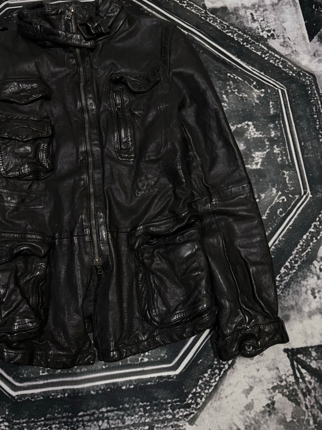 Neil barrett Buffalo Leather jacket 상품이미지3