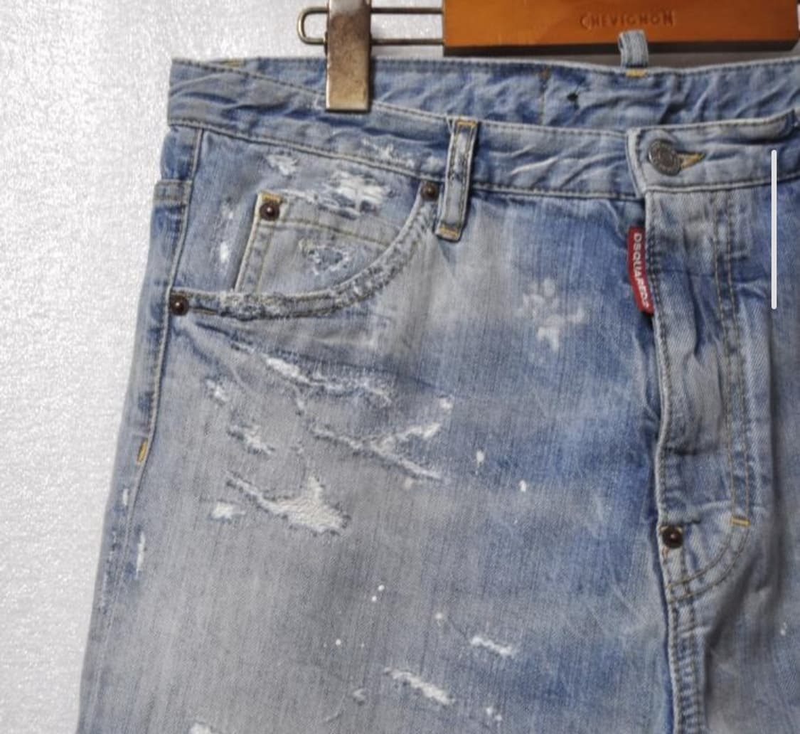 디스퀘어드/남성디스트로이드팬츠(허리30) 상품이미지5