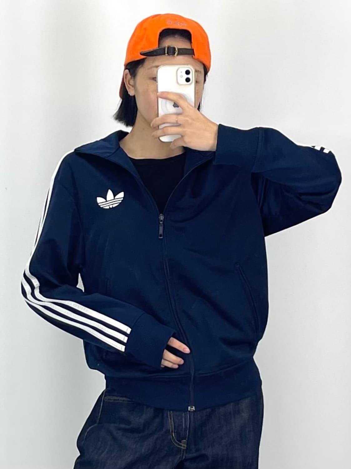  [L]아디다스 파이어버드 네이비 트랙탑 상품이미지3