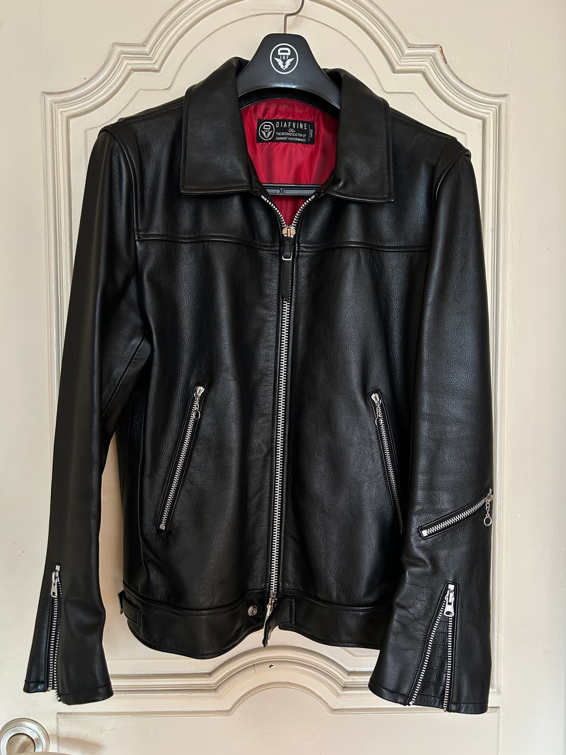 디아프바인 스티어하이드 싱글 라이더자켓 상품이미지1