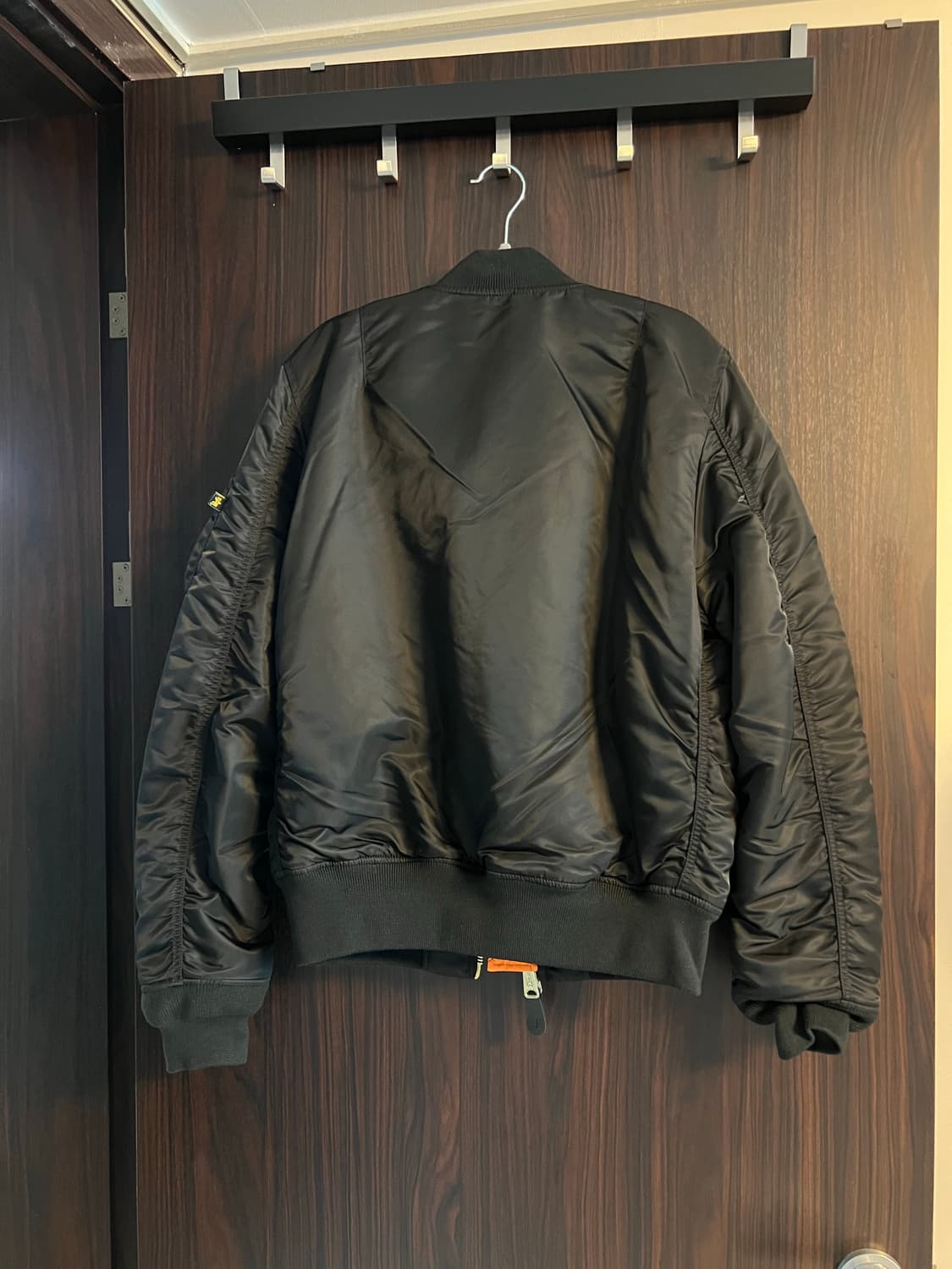 알파인더스트리 MA-1 슬림 블랙 항공점퍼 M 상품이미지3