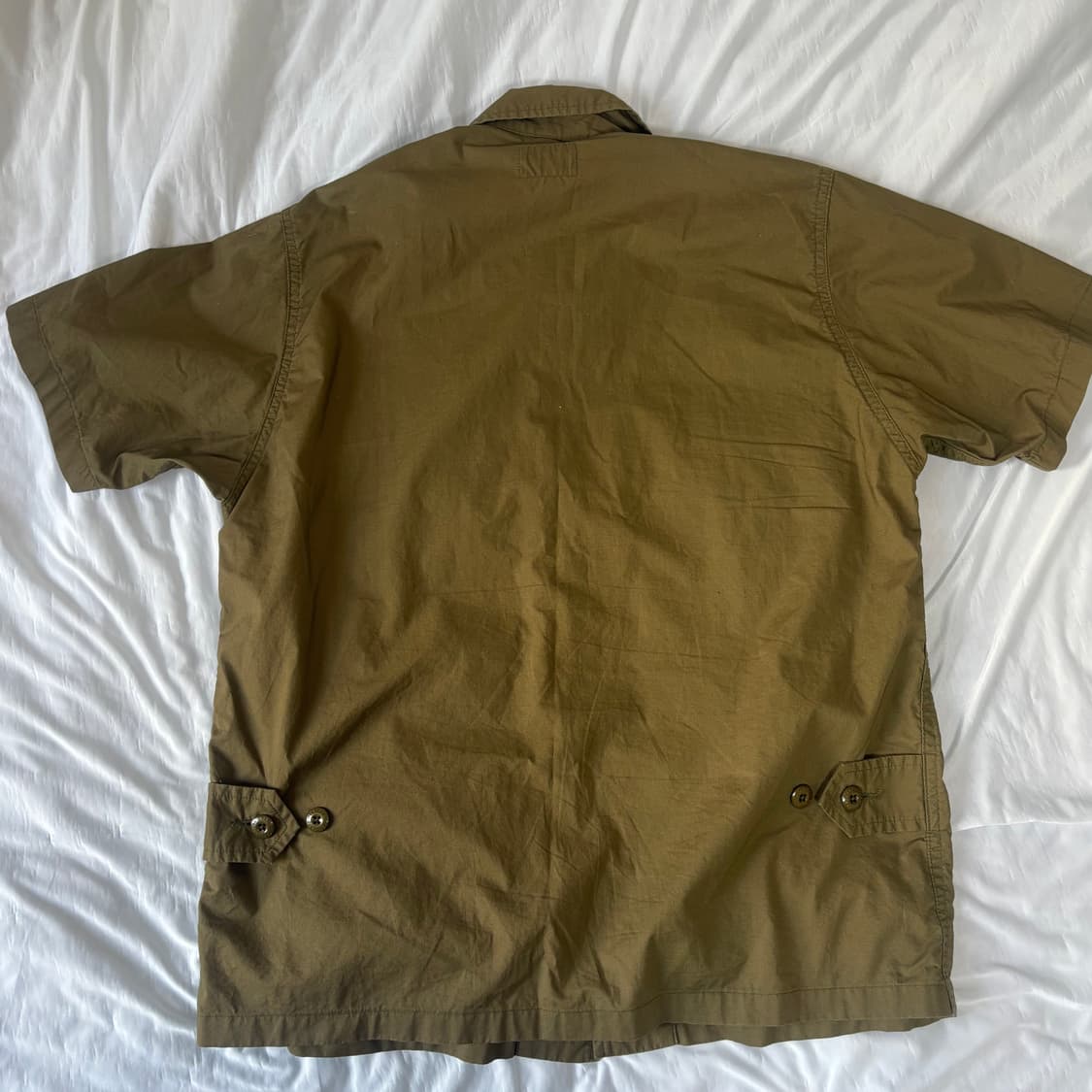 WTAPS 더블탭스 밀리터리 샴브레이 반팔 셔츠 상품이미지6