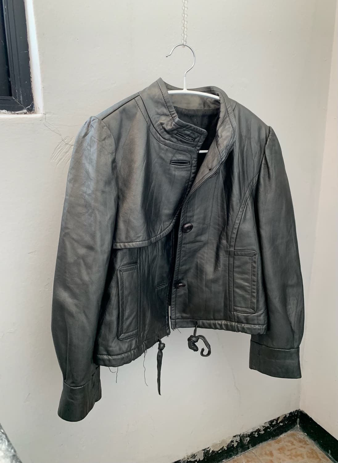 빈티지 가죽 점퍼 상품이미지1