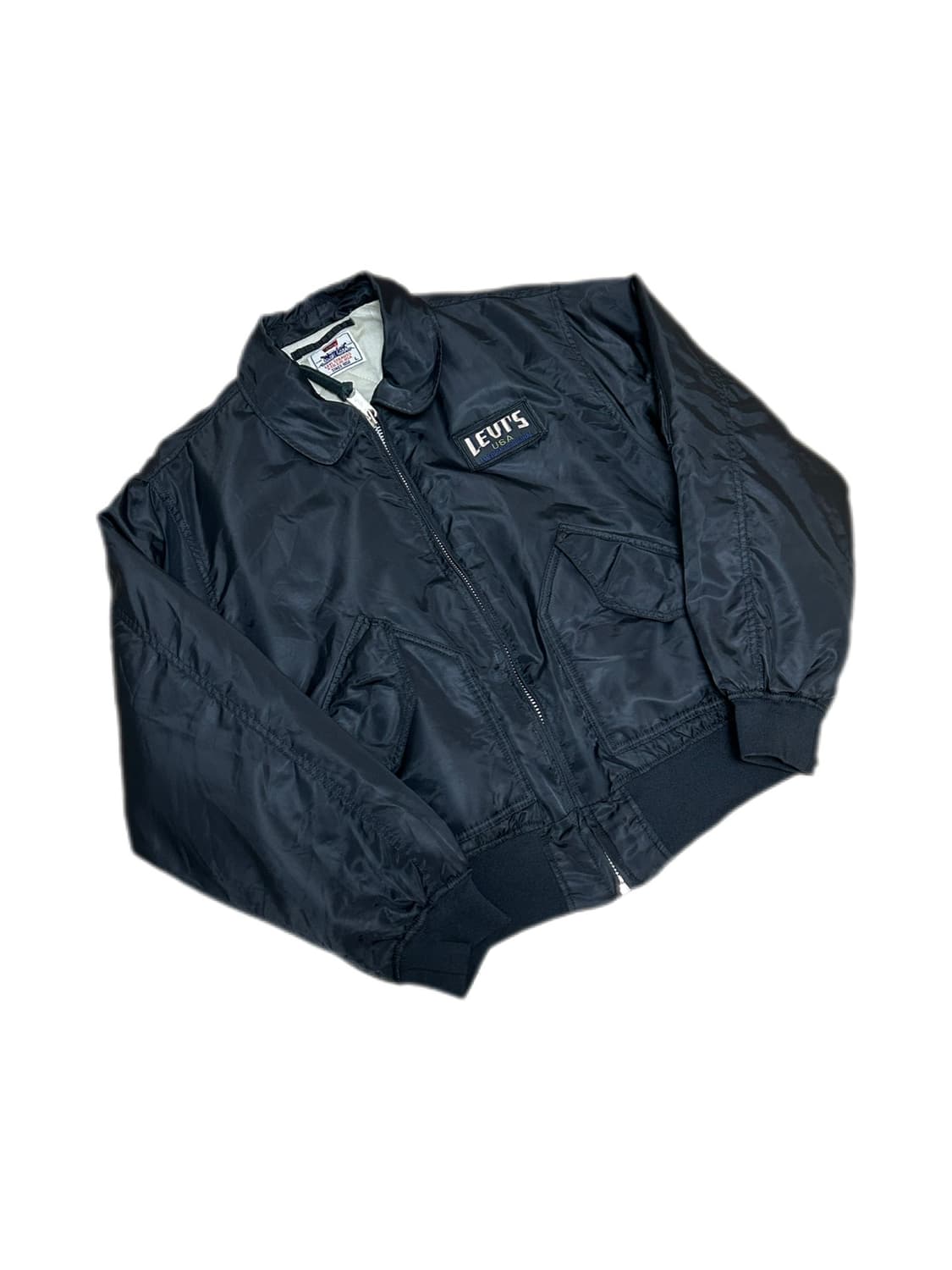 리바이스 USA 블랙 MA-1 붐버 자켓 상품이미지1