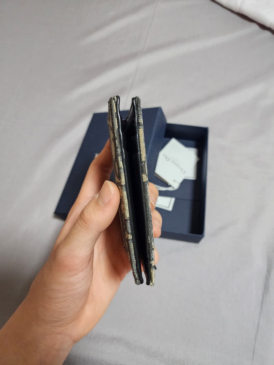 디올 오블리크 오거나이저 카드지갑 상품이미지4