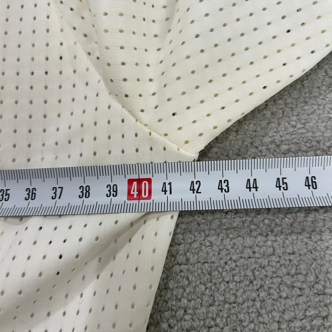 타이틀리스트 일본 화이트메쉬 골프 집업 m 상품이미지4