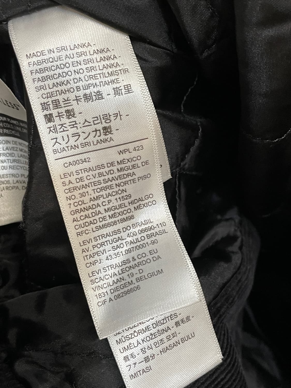 리바이스 코듀로이 트러커 자켓 상품이미지7