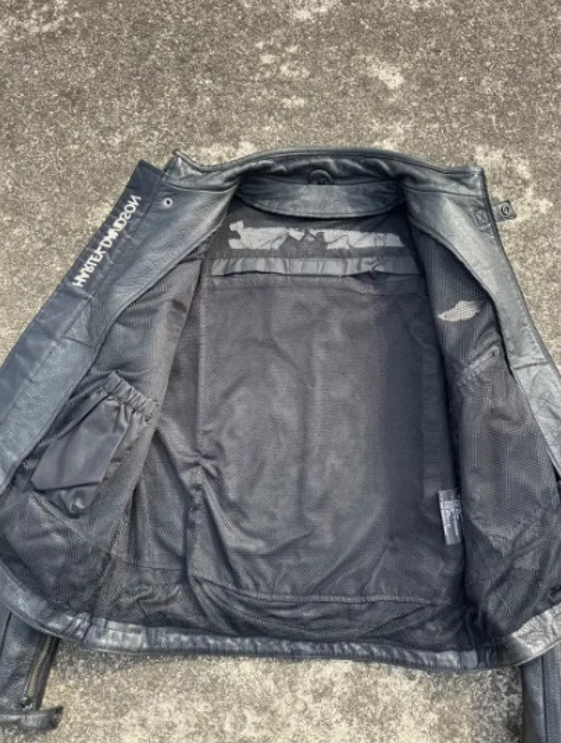 할리데이비슨 100주년 레이싱 레더 바이커 가죽 자켓 샘플 L 상품이미지7