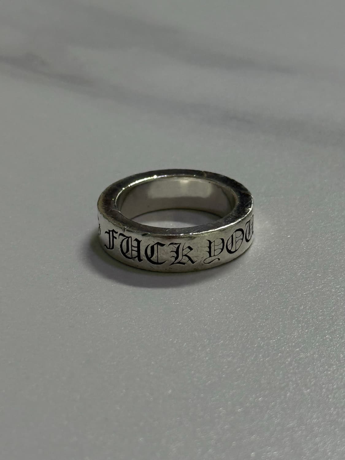 크롬하츠 퍽유링 6mm 상품이미지2