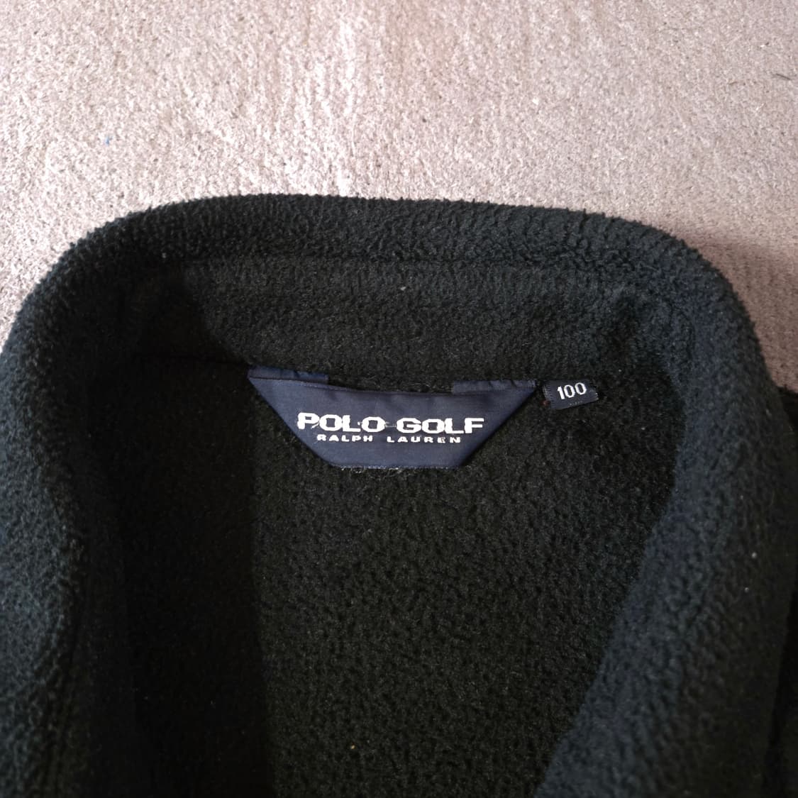 폴로 바이스윙 스윙탑 플리스 자켓 100(XL) 블랙 상품이미지5