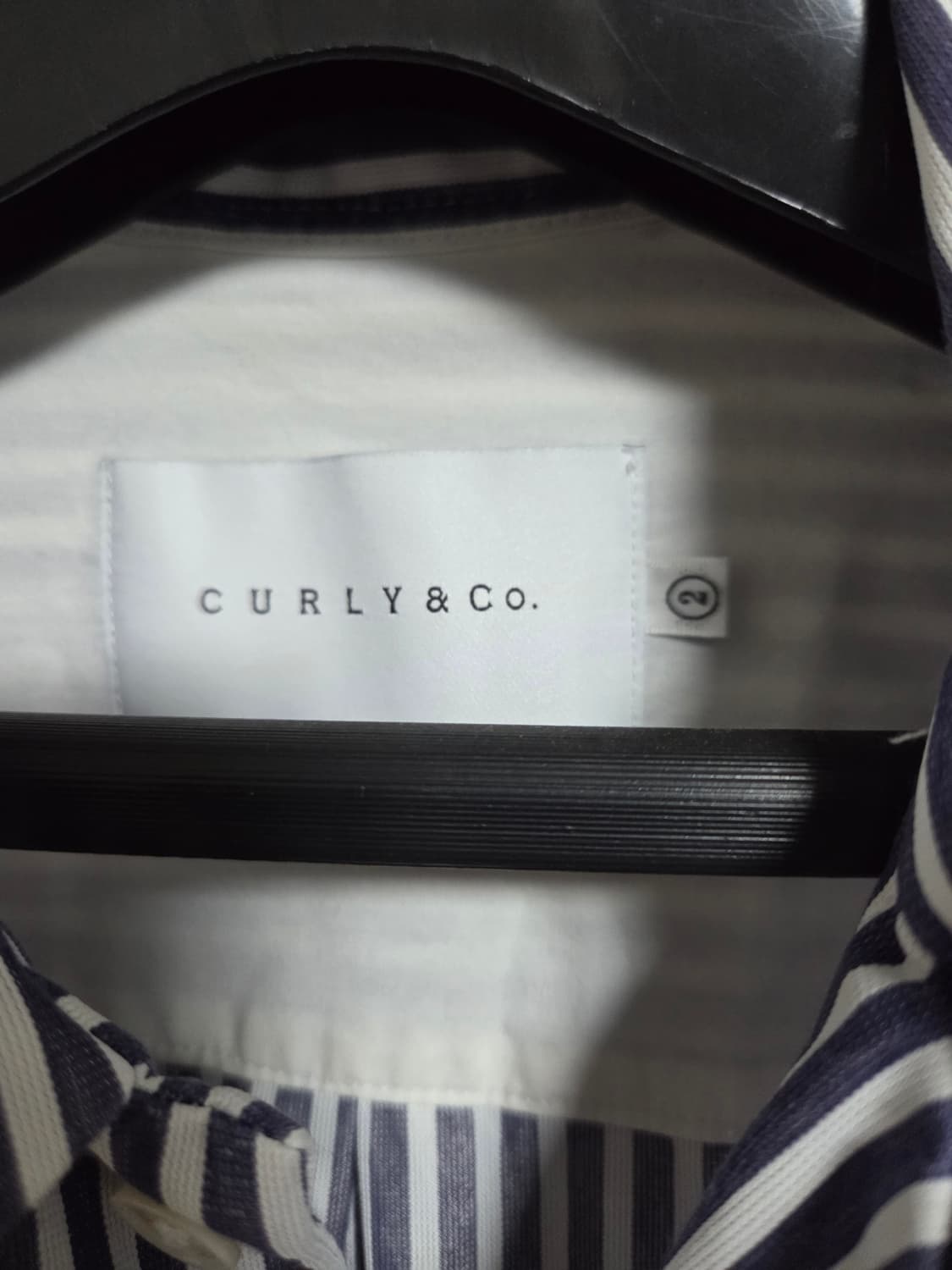 curly&co 스트라이프 셔츠 2사이즈(105) 상품이미지3