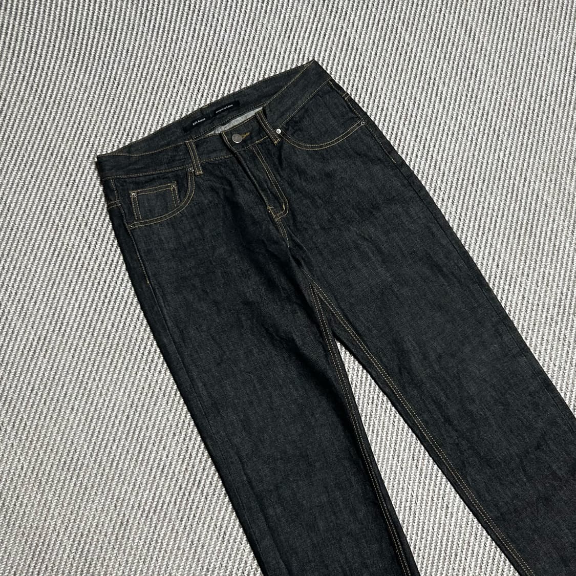 [31inch] Salt avenue 솔트 에비뉴 흑청 데님팬츠 상품이미지2