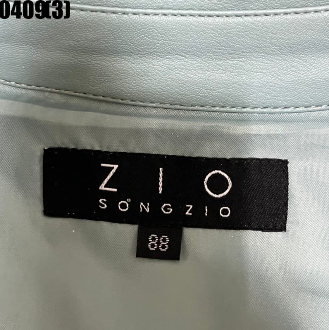 송지오 가죽 자켓 상품이미지3