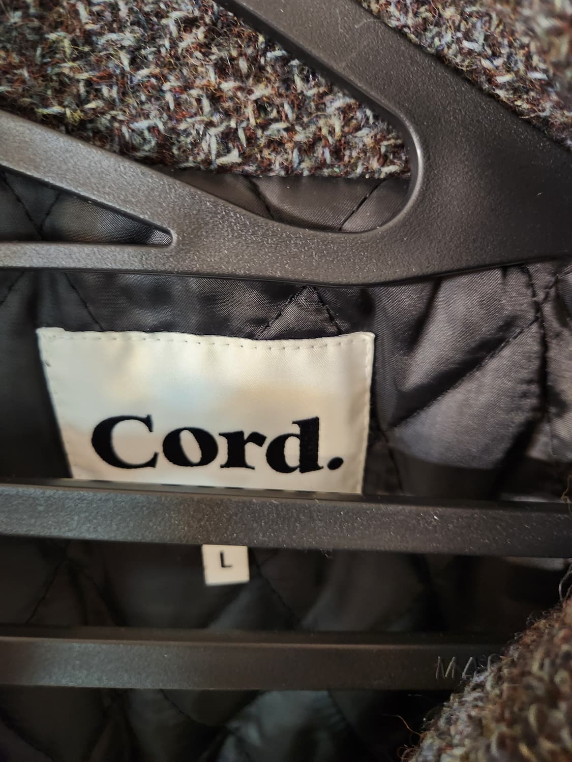 Cord 트위드 울 블루종 상품이미지4