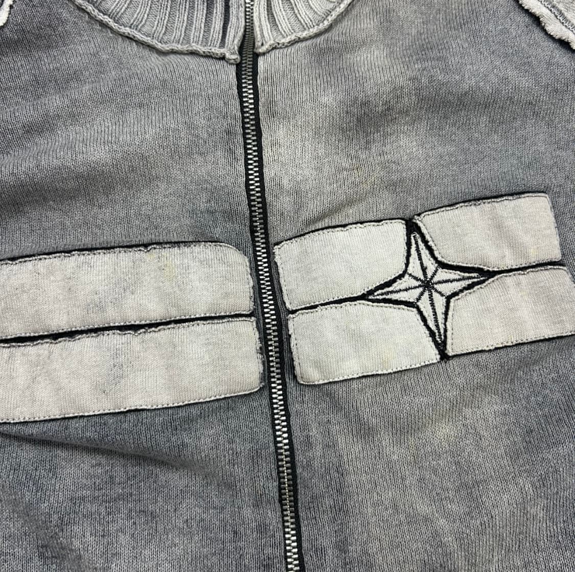 스톤아일랜드 빈티지 워시드 코튼 집업(L) 상품이미지4