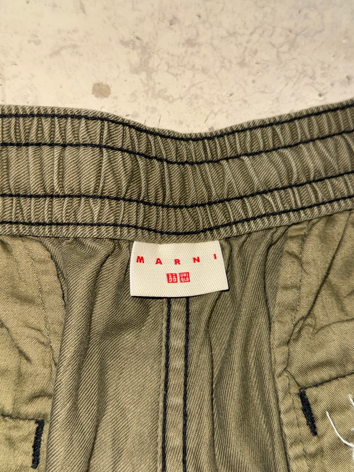 MARNI X UNIQLO 와이드 하프 팬츠  상품이미지4