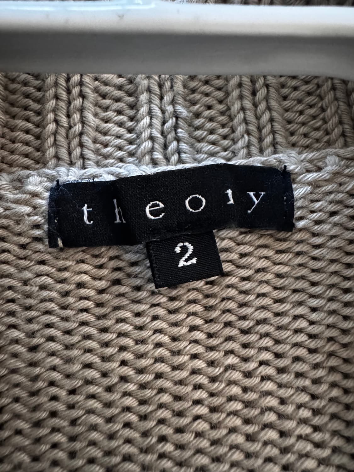 띠어리 투웨이 니트 집업 가디건 상품이미지3