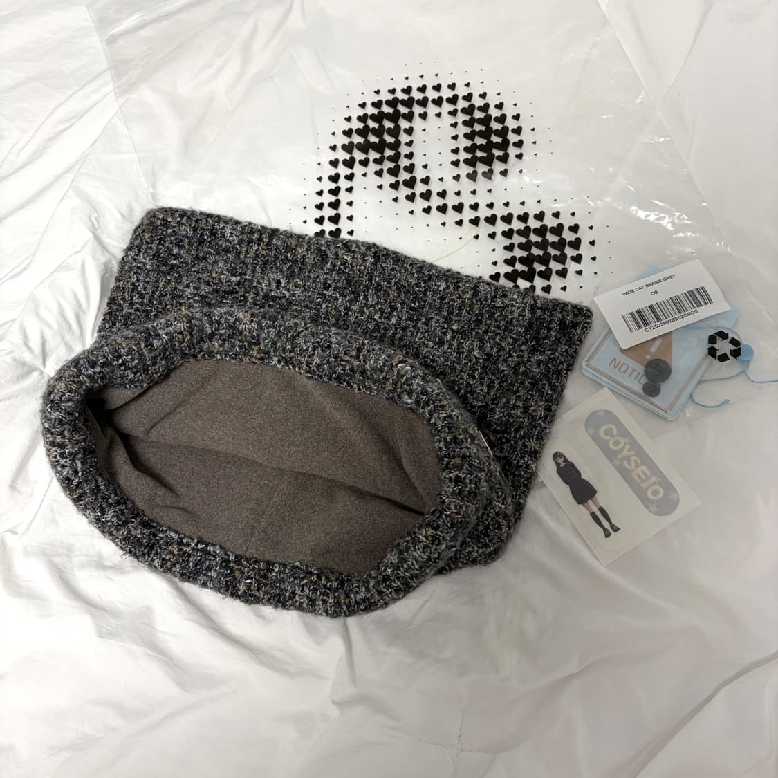 코이세이오 캣비니 그레이 상품이미지1