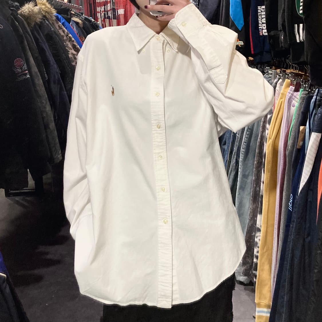 [IM]폴로 랄프로렌 멀티 포니 화이트셔츠 상품이미지2