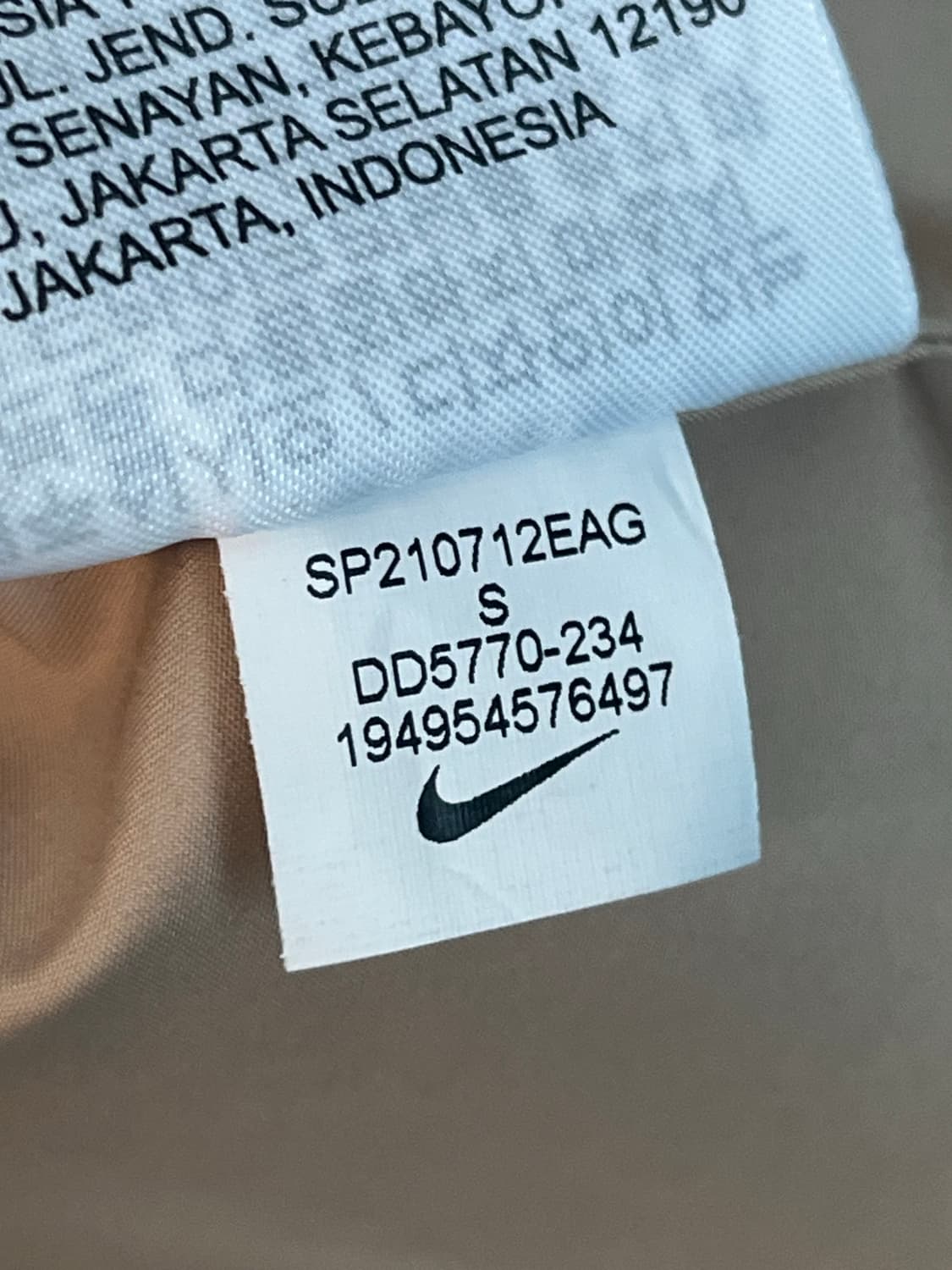 나이키 스우시 바람막이 자켓 [S] 상품이미지7