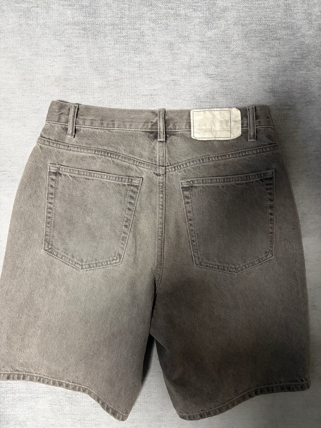디스이즈네버댓 데님 반바지 그레이 s 상품이미지5