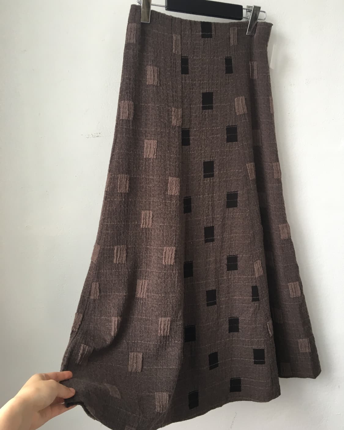 Pattern point long skirt 상품이미지2