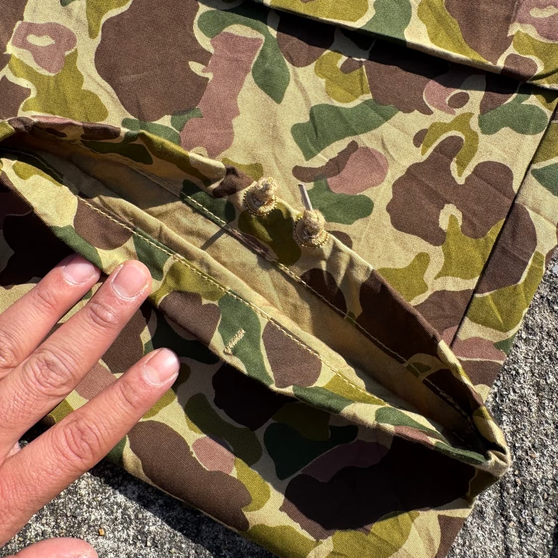 [33] 빈티지 덕 헌팅 카모 패턴 카고 팬츠 상품이미지7