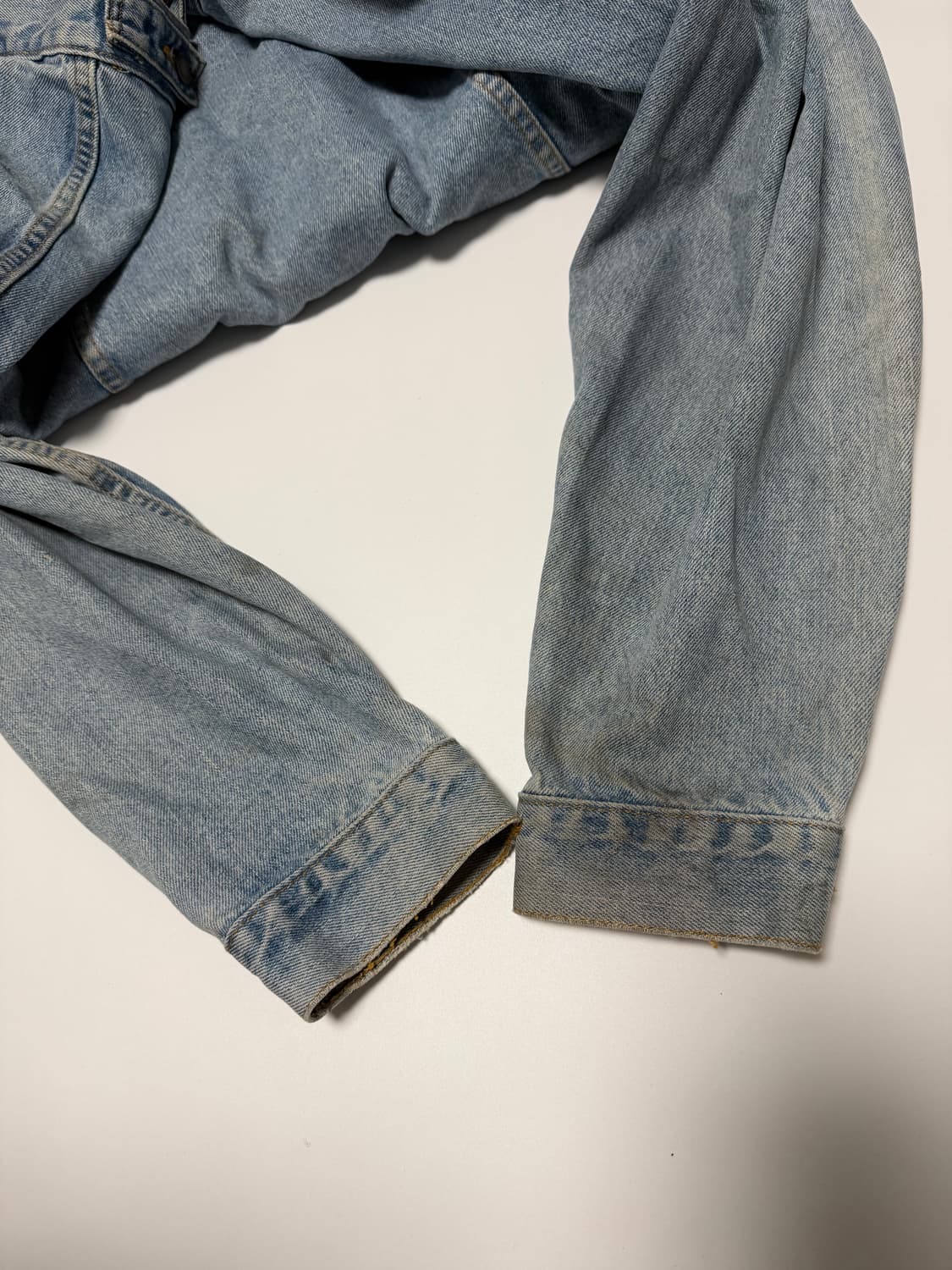 90s 리바리스 트러커 데님 자켓 상품이미지4