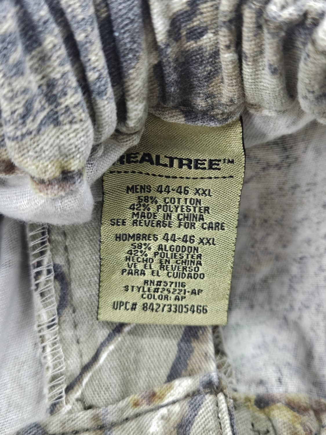 리얼트리 포켓 카고 워크 팬츠 밴딩커스텀 ( 42-46 ) / 11748 상품이미지7