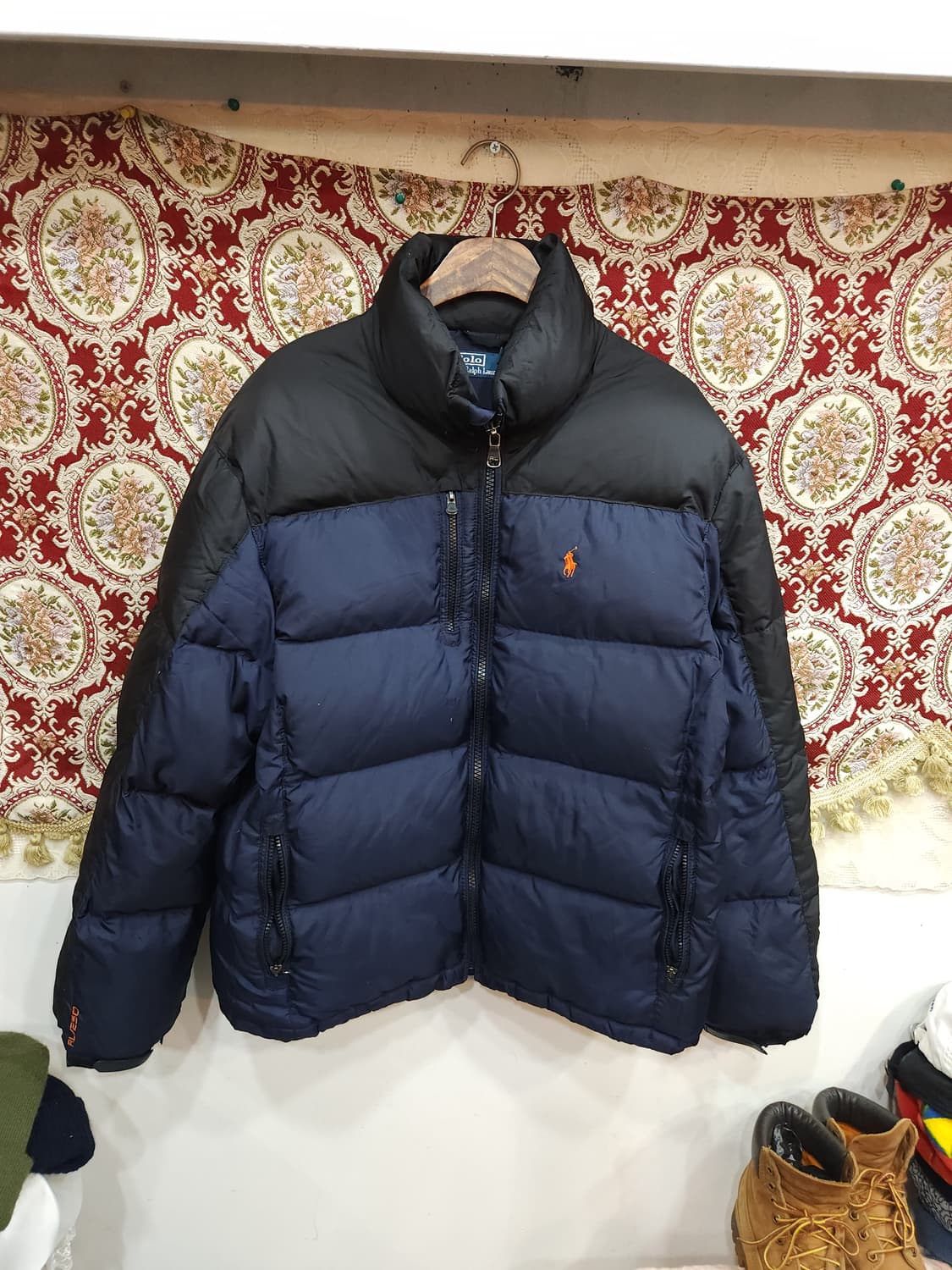 폴로 랄프로렌 배색 오리털 패딩점퍼

 상품이미지2