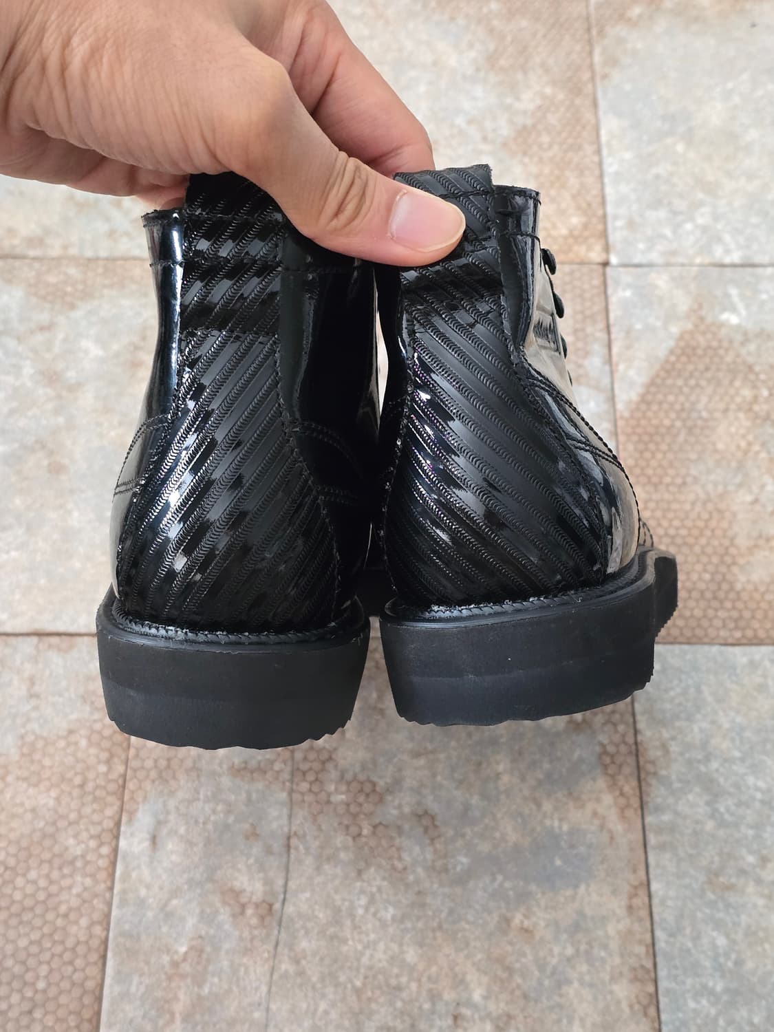 (235)아디다스 슈퍼스타 부츠 에나멜 상품이미지7