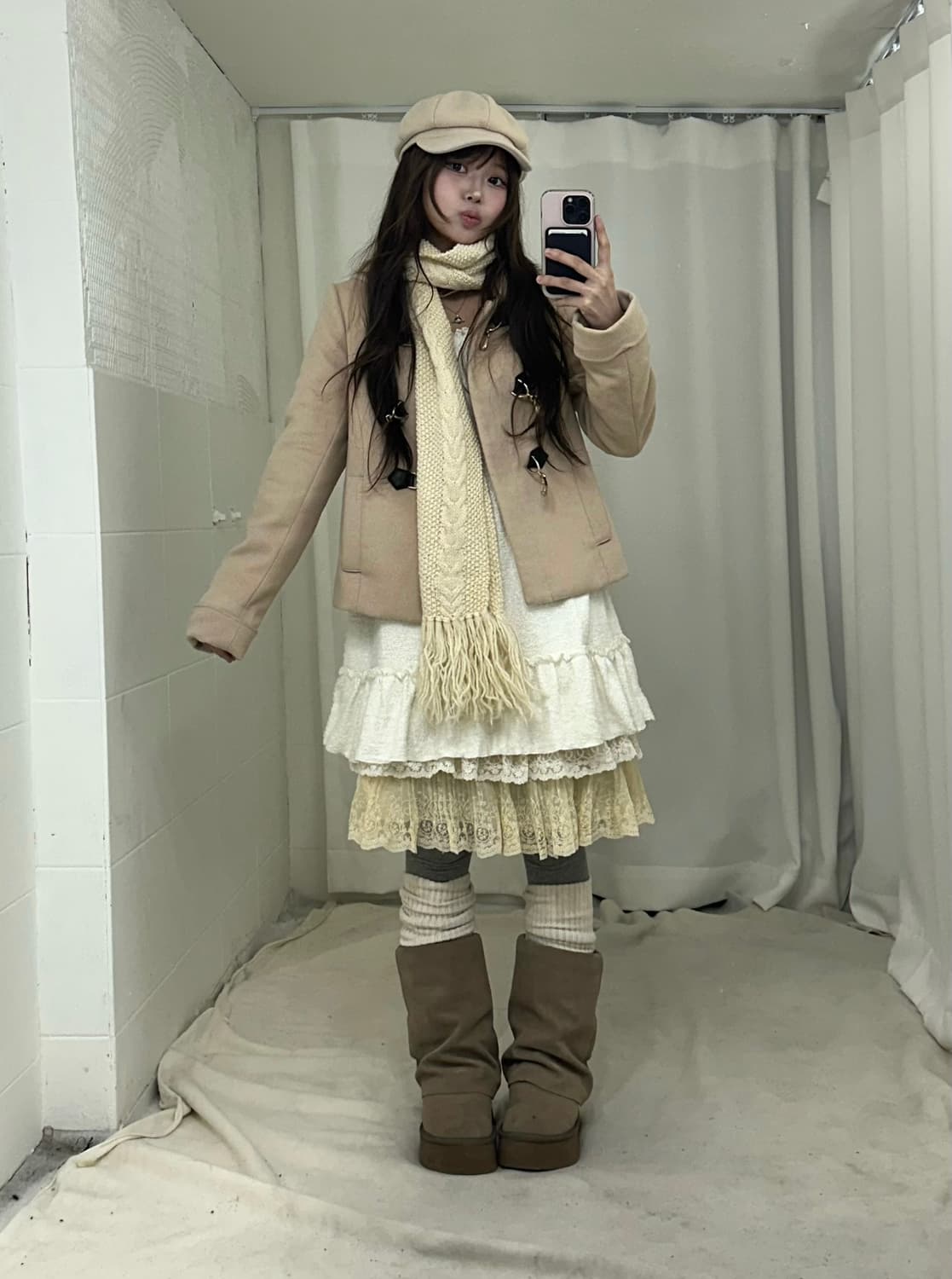 리즈리사 원피스 아이보리 히메 코디세트 상품이미지1