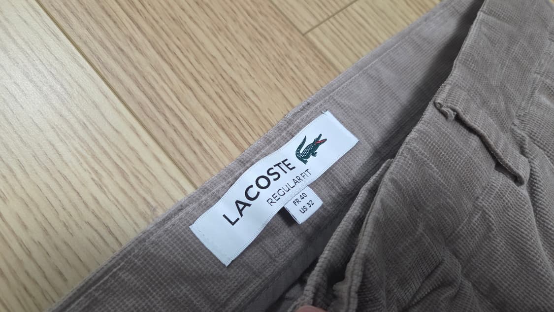 라코스테  코듀로이  치노 팬츠 상품이미지4