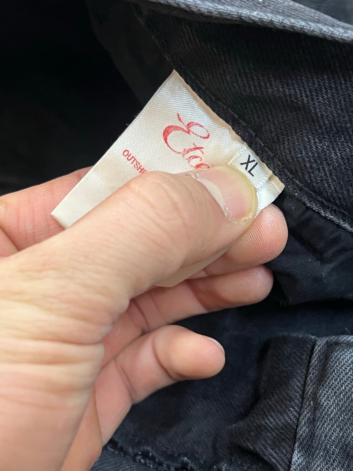 ETCE 워시드 베기진 팬츠 XL 상품이미지4