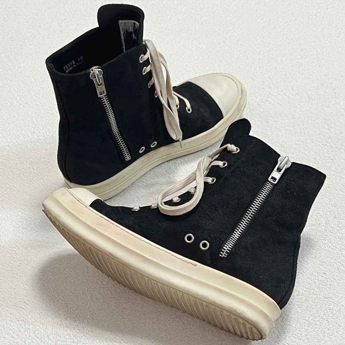 릭오웬스 14FW 컨버스 라몬즈 하이 LMSP 릭컨 상품이미지4